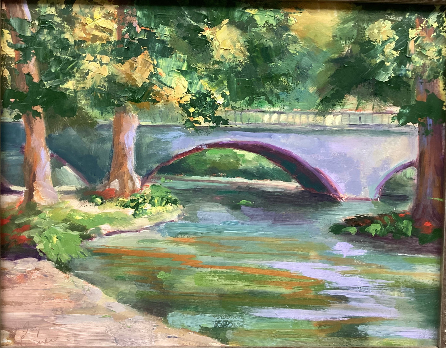 A lo largo del paseo fluvial