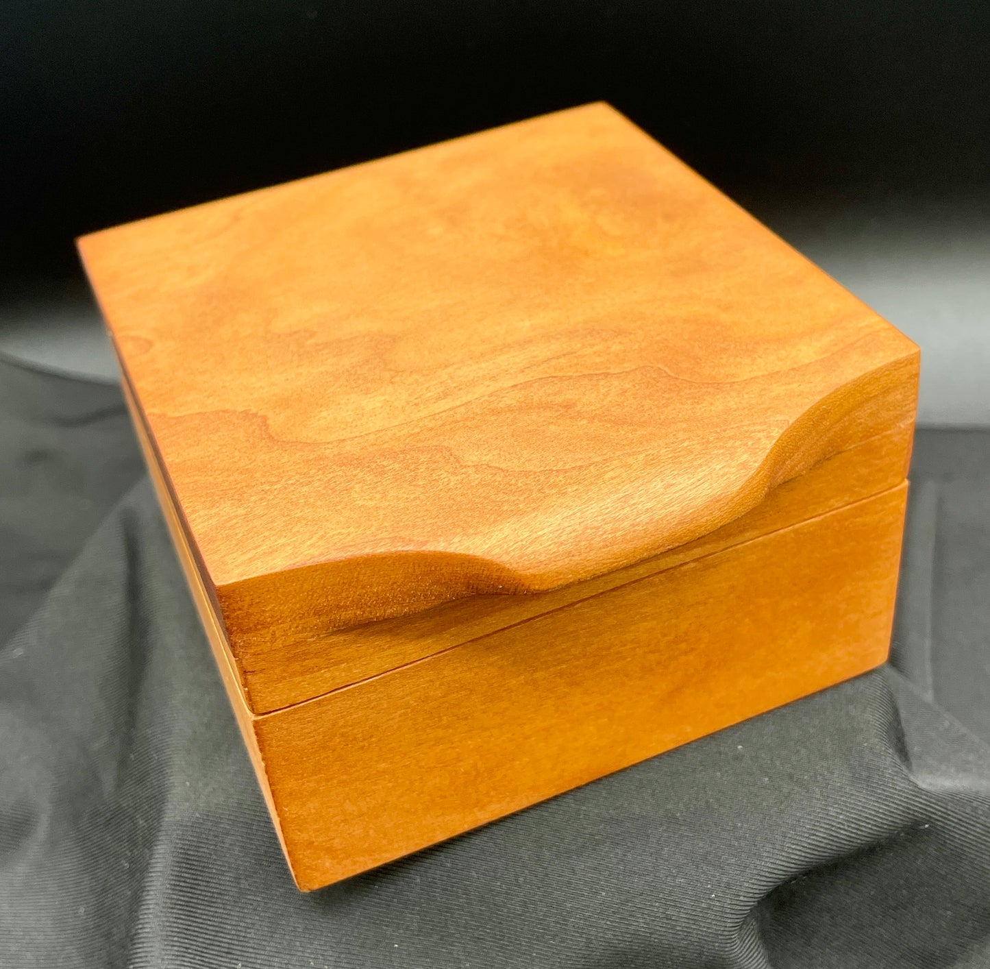 Solid Cherry Ring Box