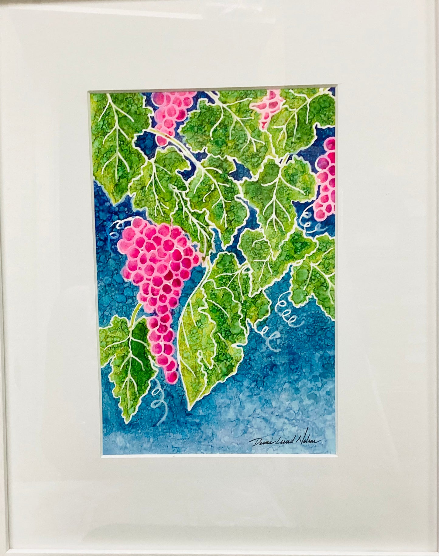 Tinta de alcohol original de Fall Vineyard