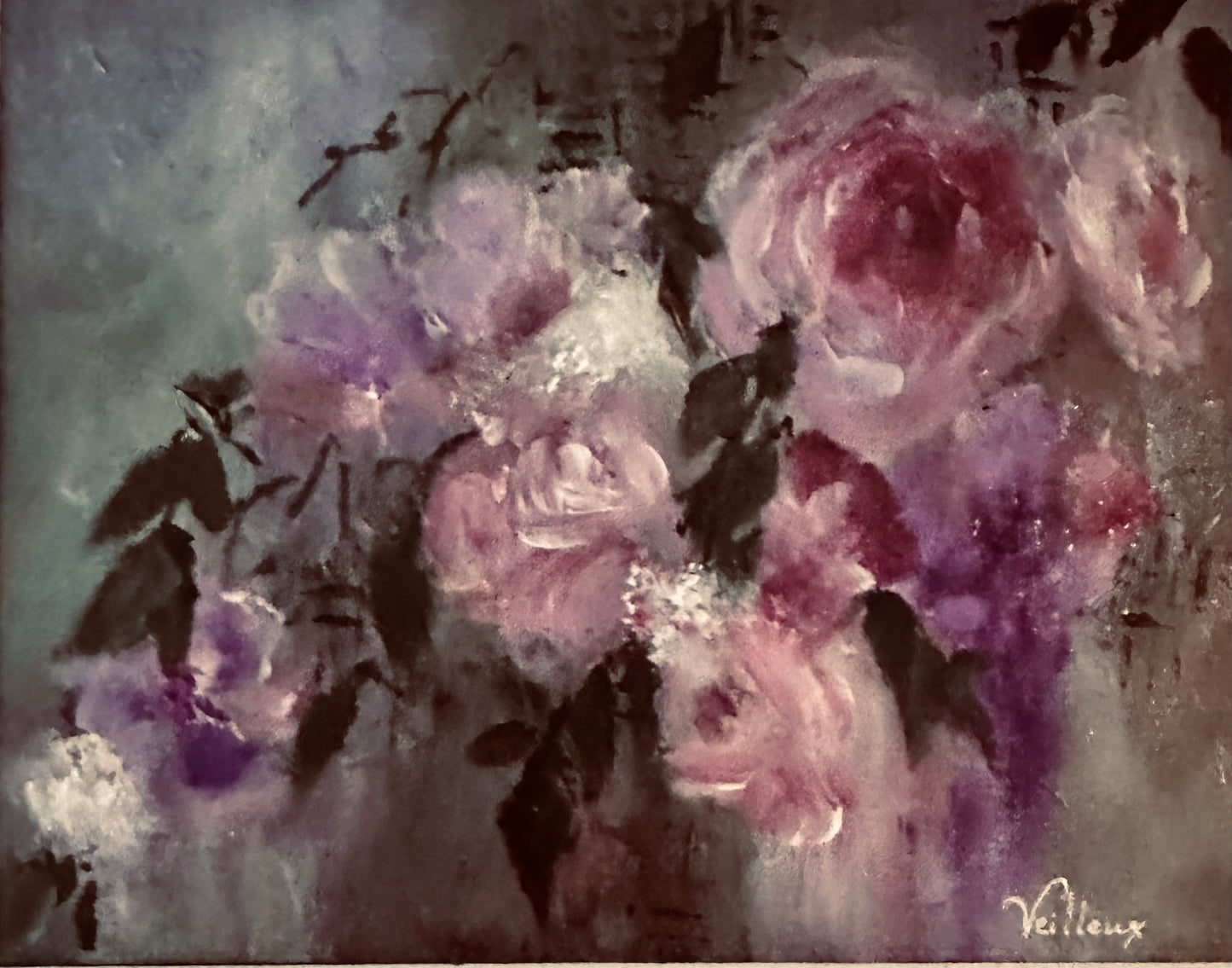 Sinfonía floral rosa