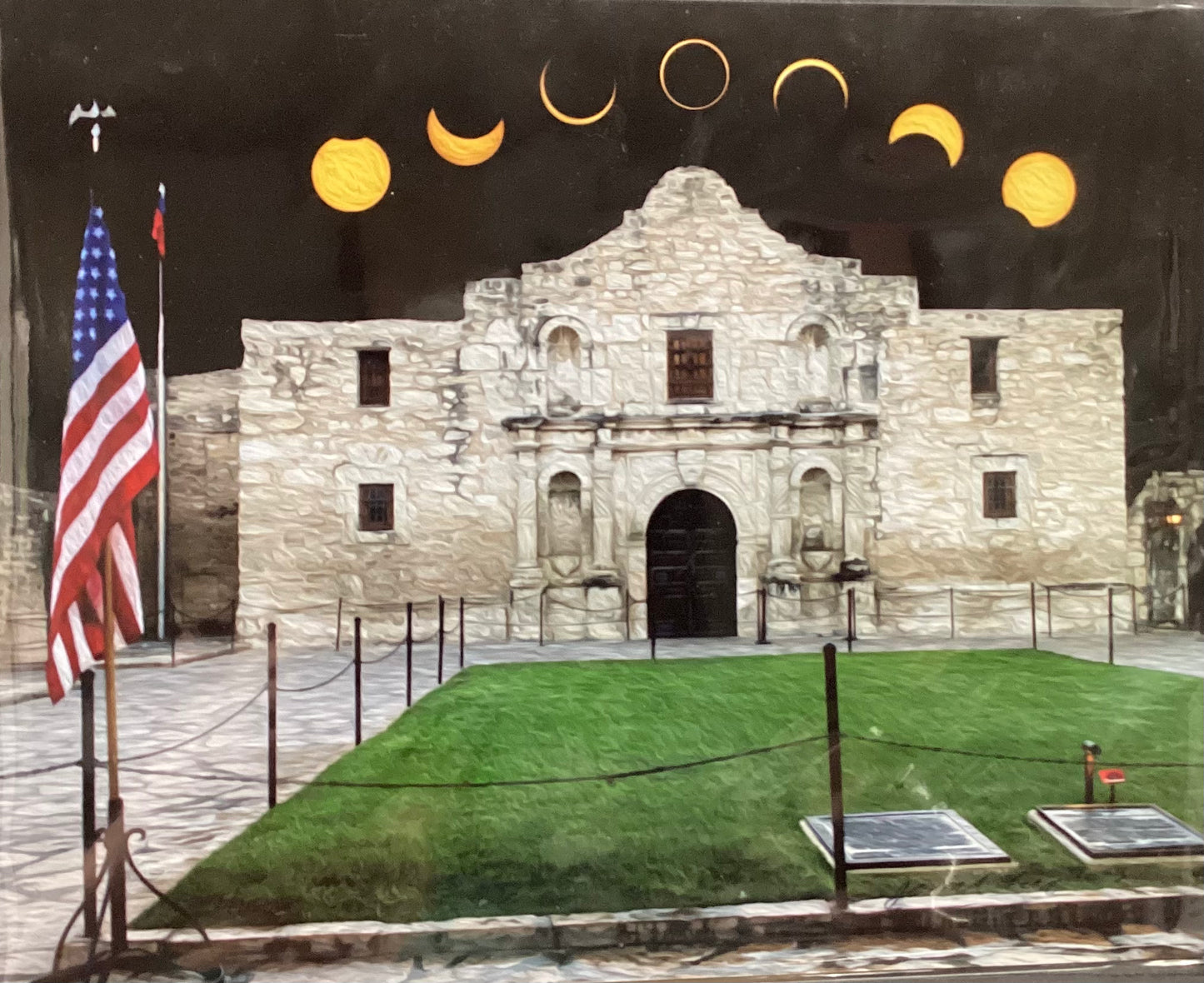 Alamo Solar Eclipse