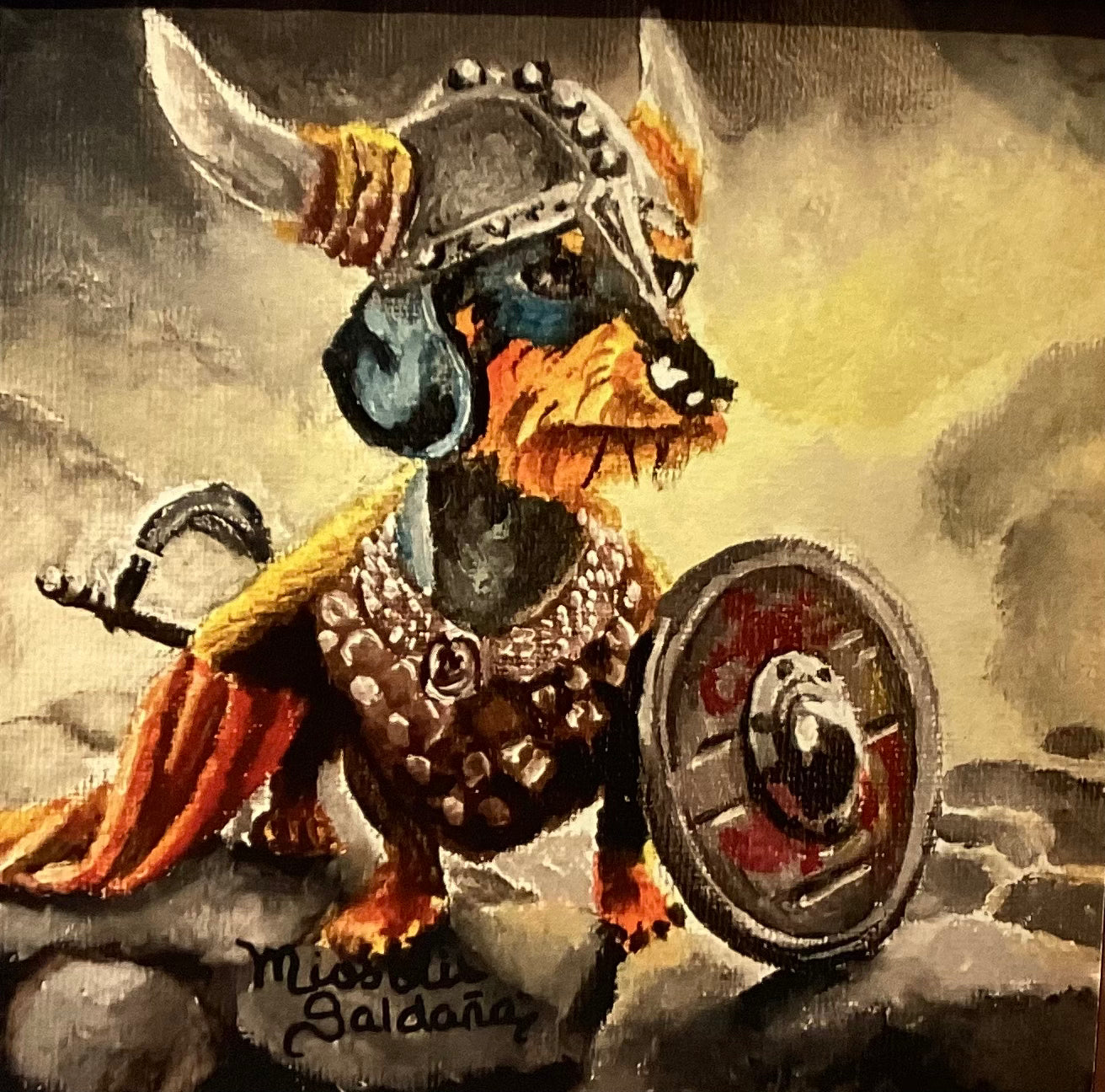 Warrior Dachshund