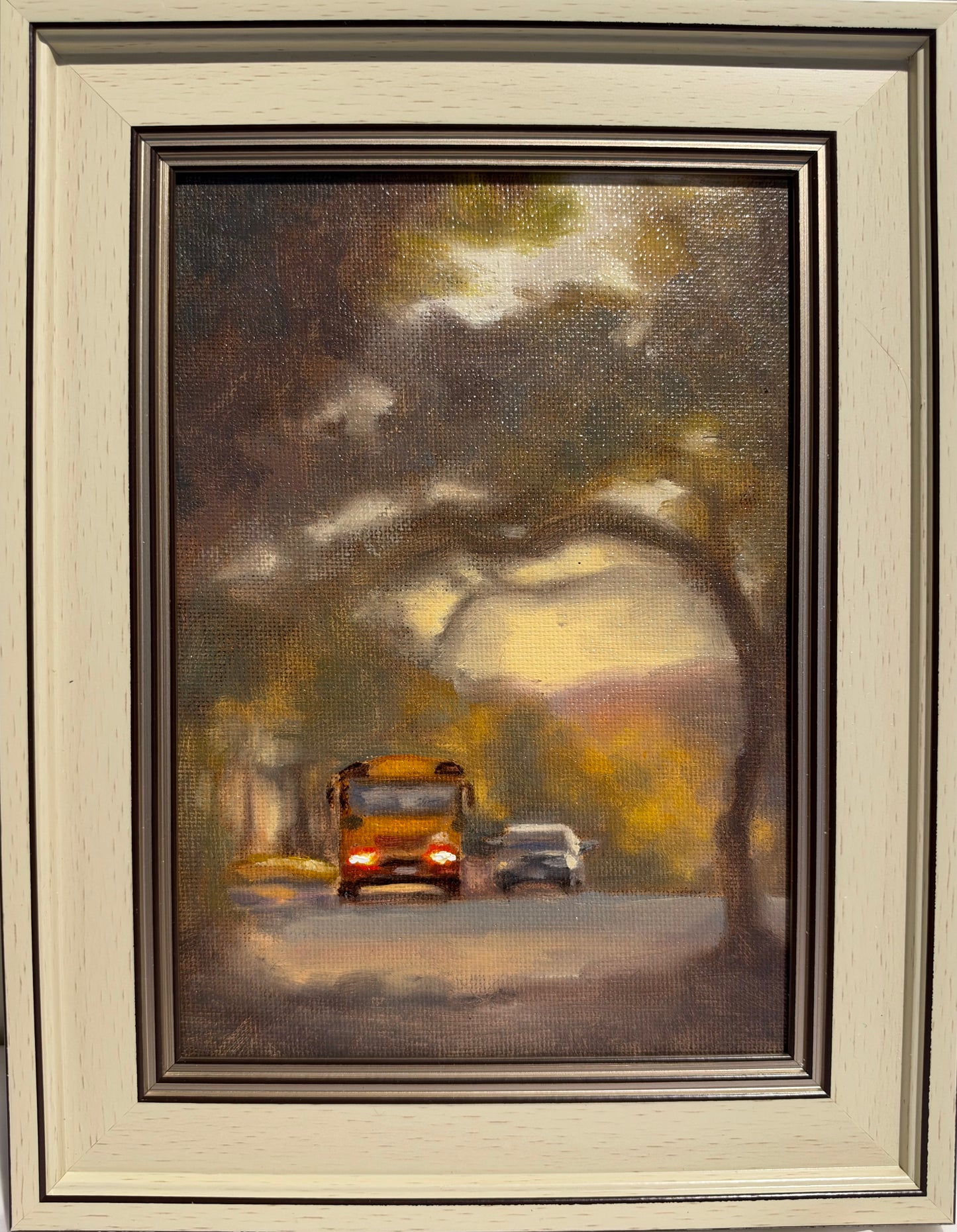 Golden Hour Schoolbus