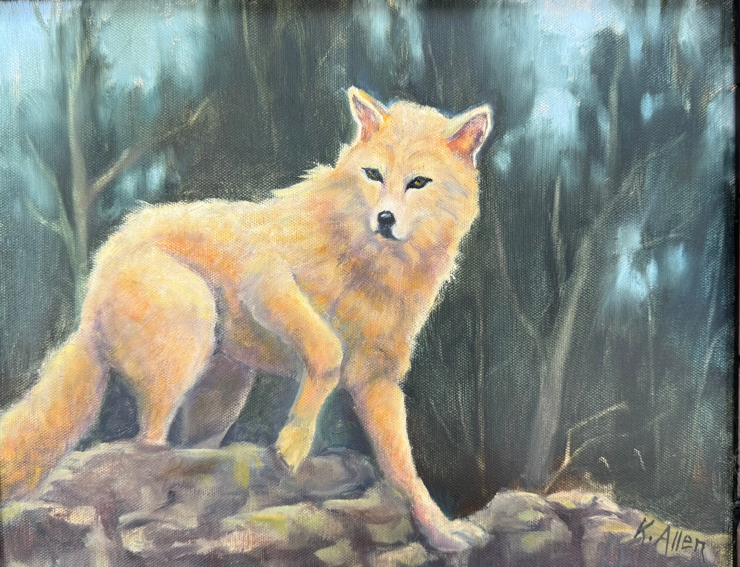 Wild - Original oil painting