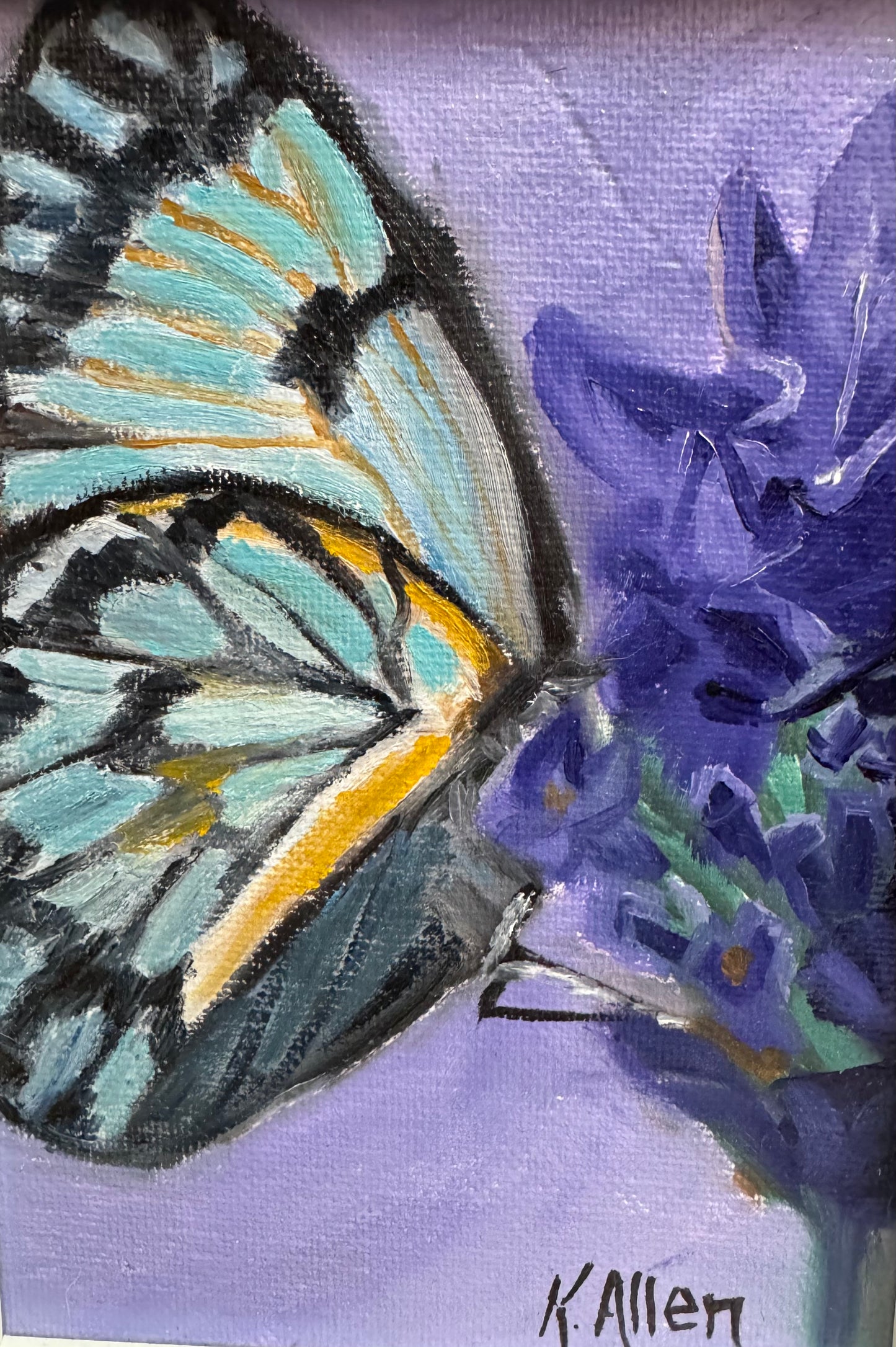 Butterfly and Lavender