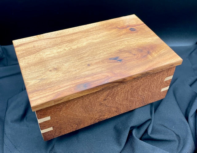 Mesquite/Pecan jewelry box
