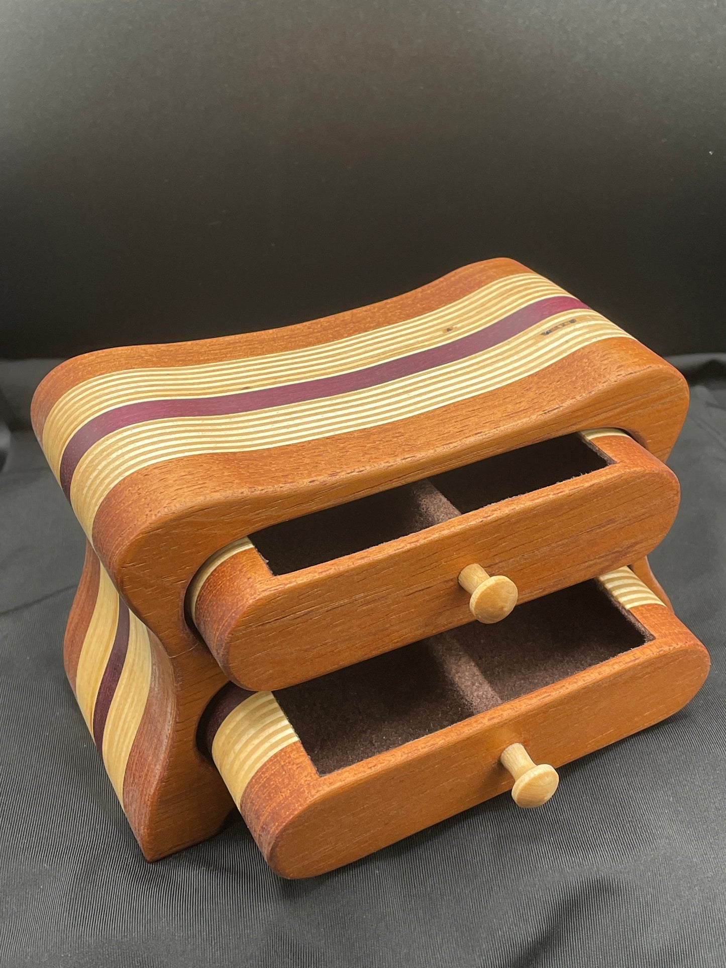 Two drawer jewelry box