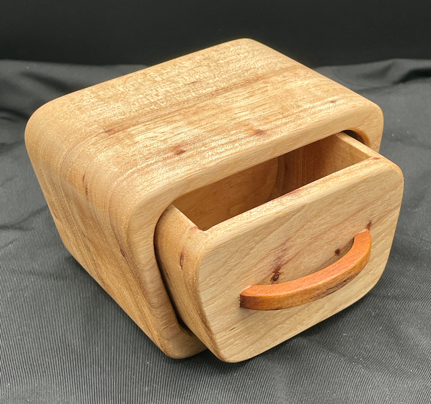 Pecan/Rosewood jewelry box