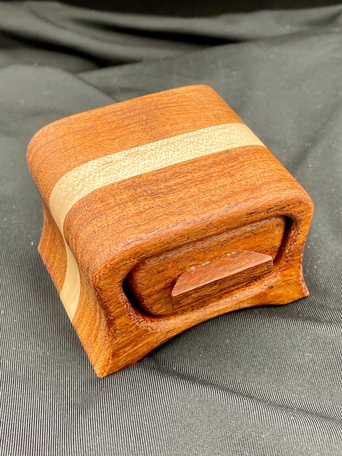 Mesquite/maple mini jewelry box
