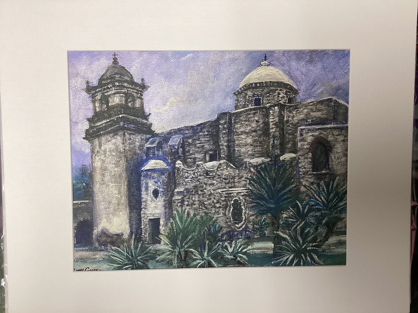 Impresión enmarcada de la Misión San José