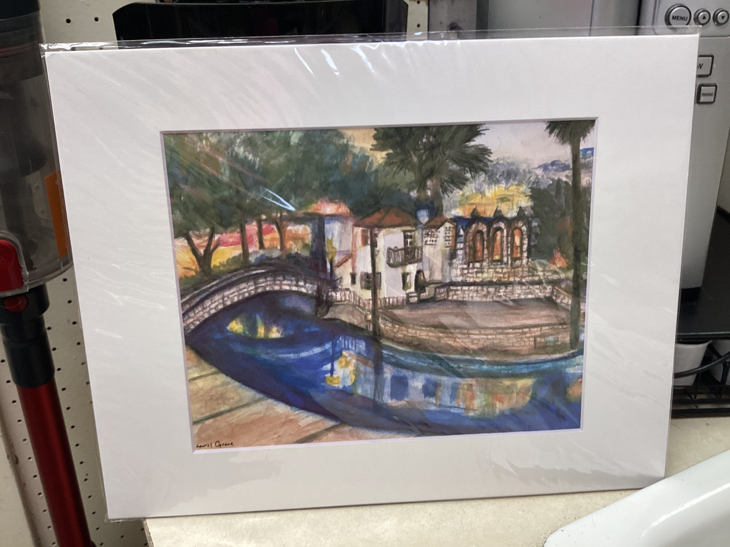 Arneson Theater matted print 6/18