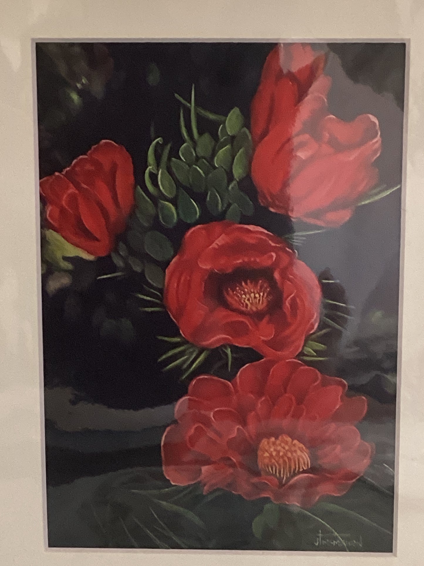 Cholla 5x7 enmarcada