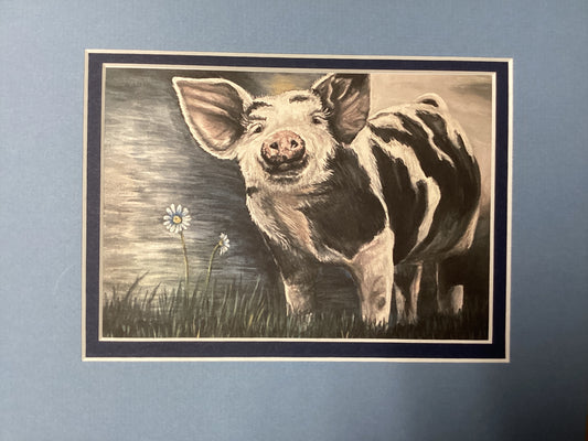 Miss Piggy reproduction print