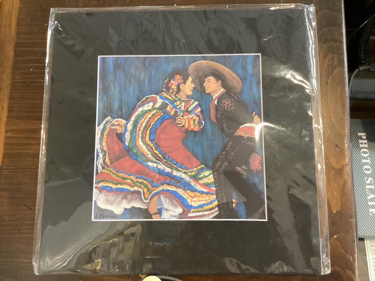 Folorica Dancers Matted Print