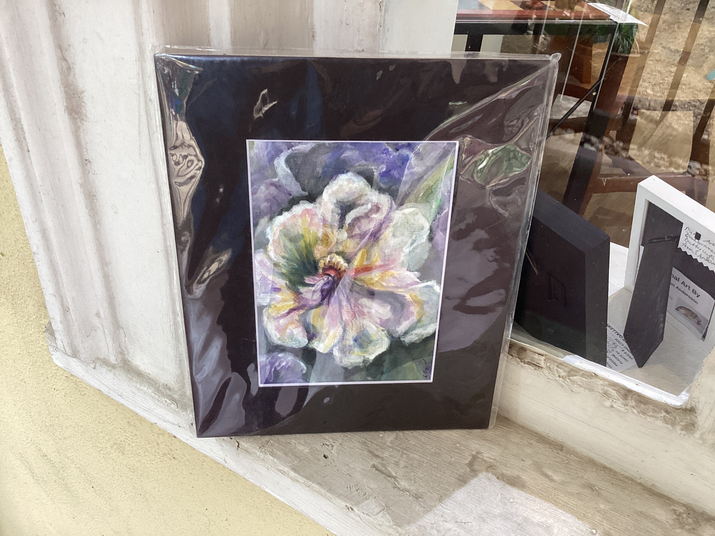 Purple Flower water color A19