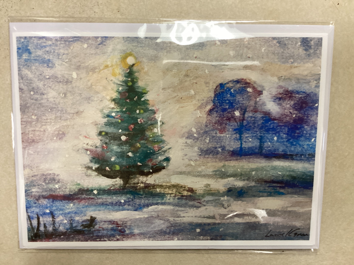 Christmas Tree Card Set