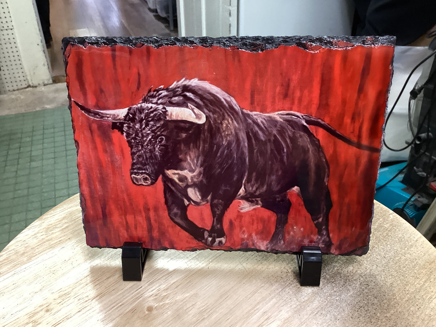Charging Bull Slate