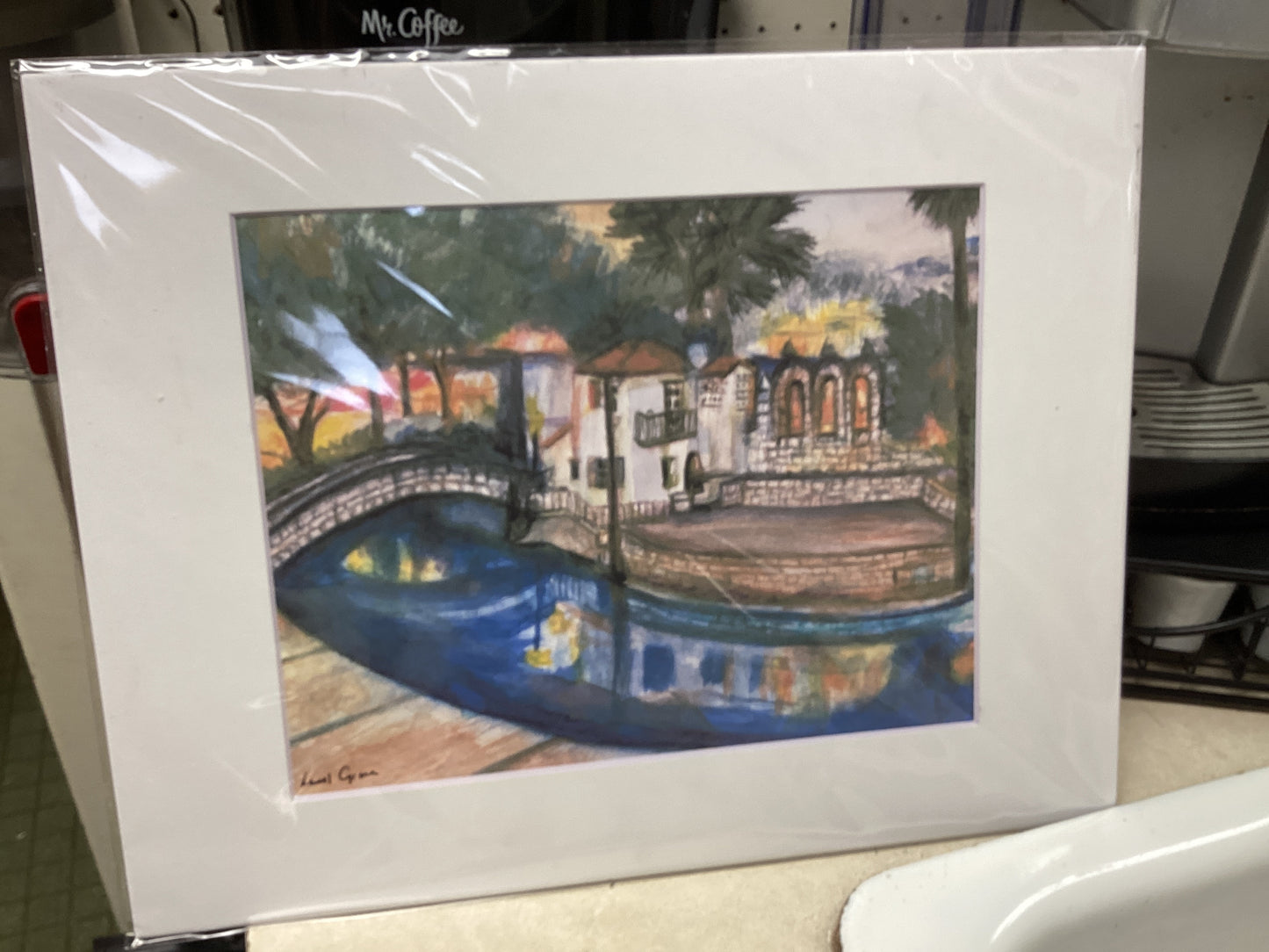 Arneson Theater Matted Print A8