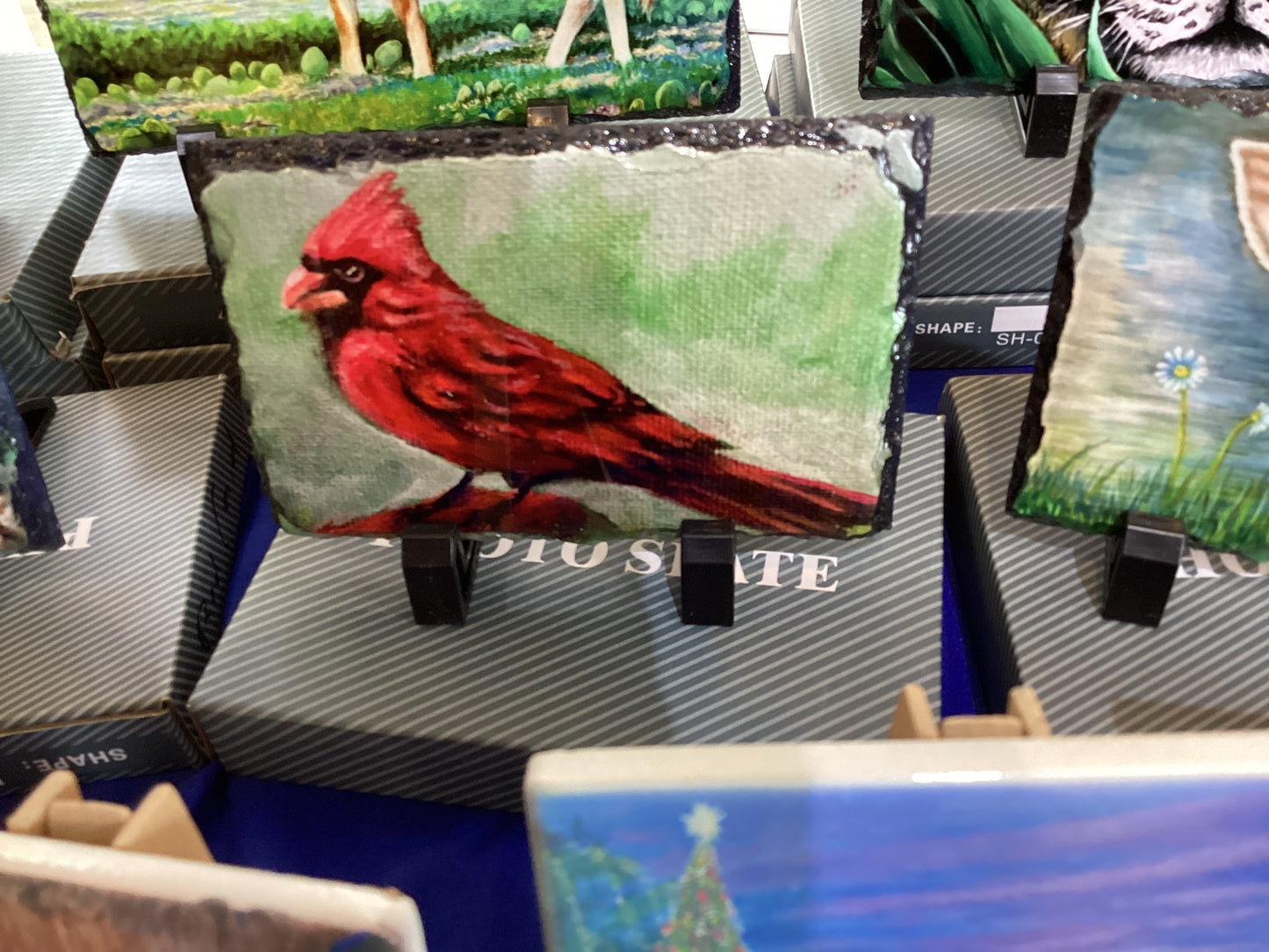 Red Cardinal Slate