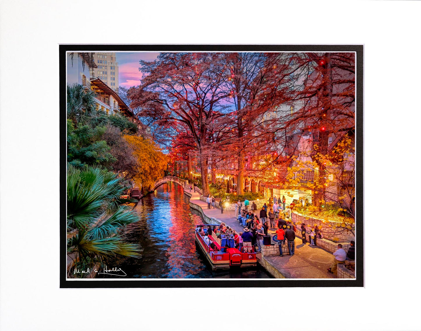 Riverwalk Christmas #2 8x10