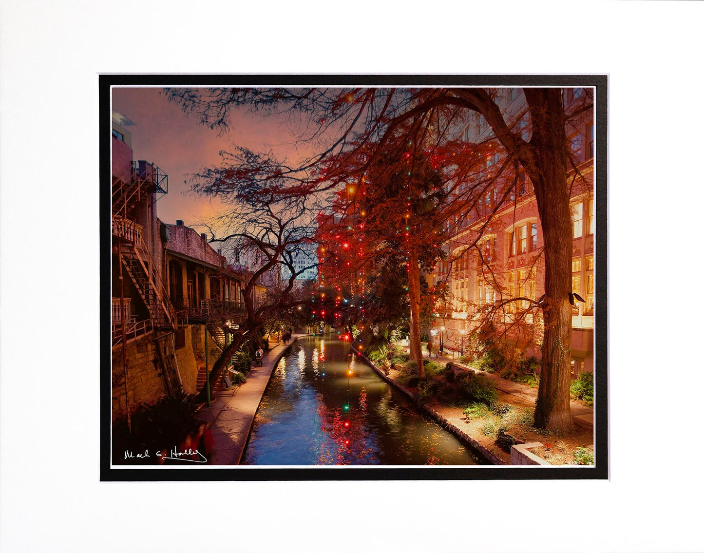 Riverwalk Christmas #3 13x19