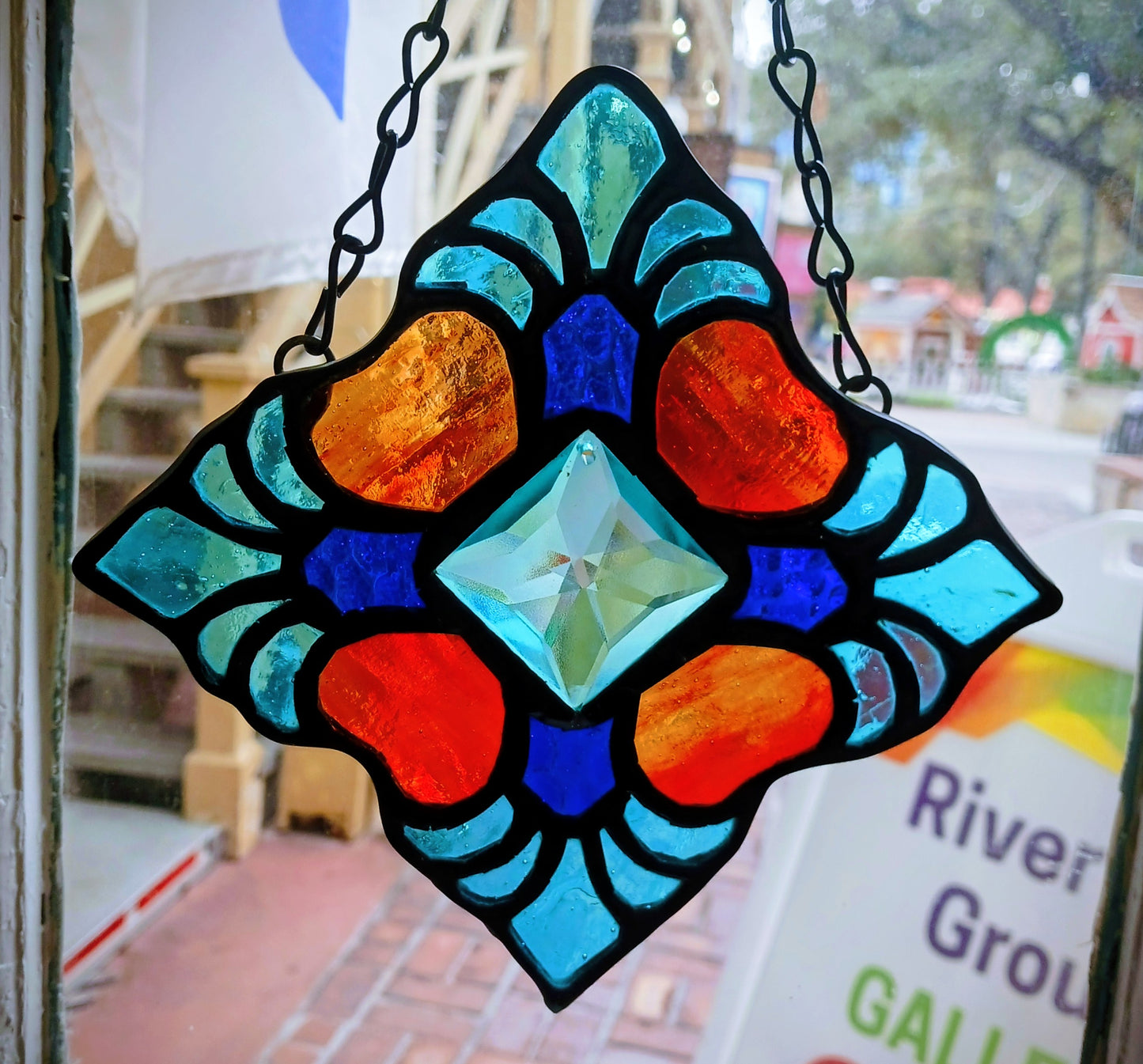 Blue Suncatcher