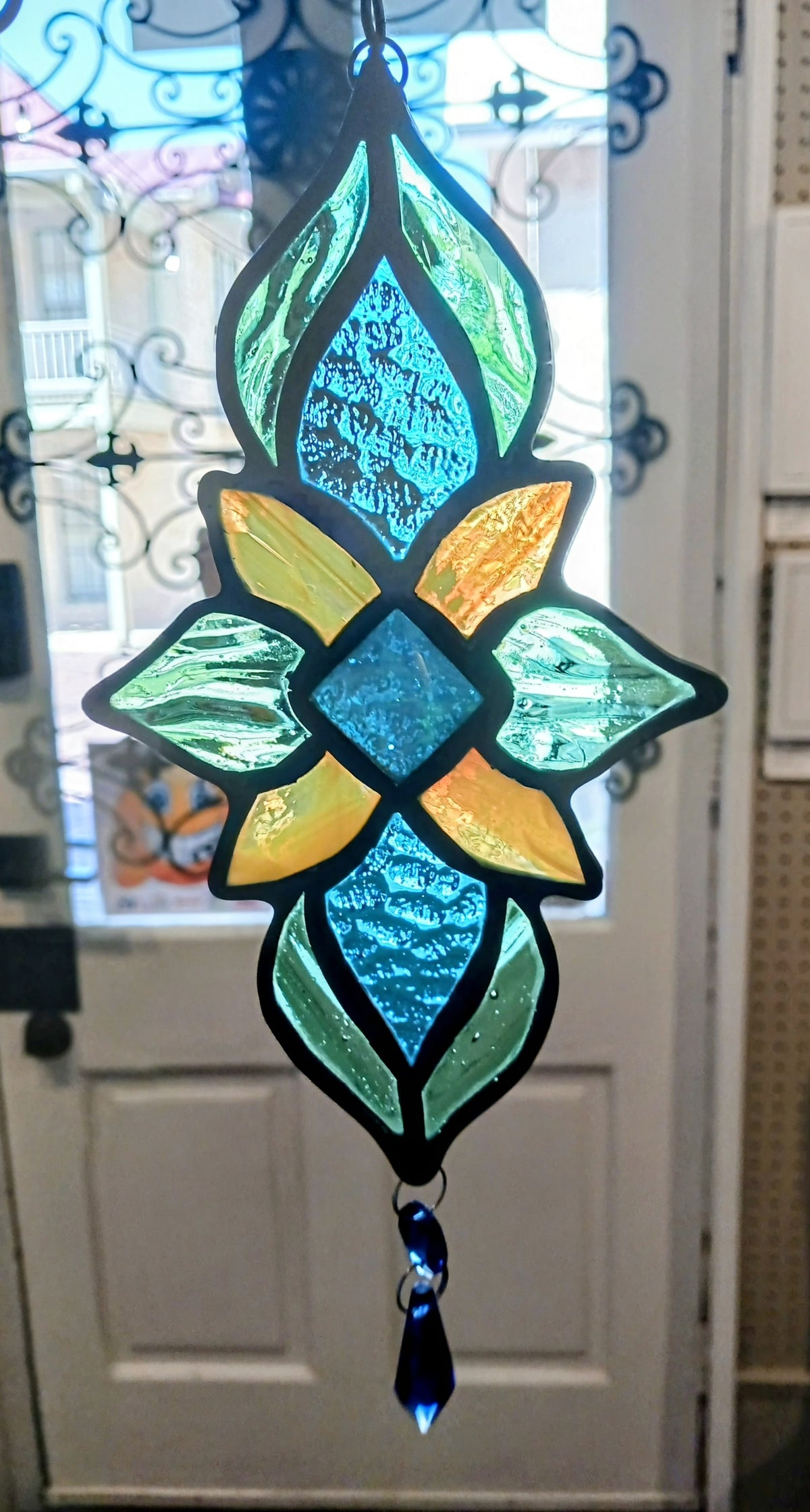 Turquoise Sun catcher