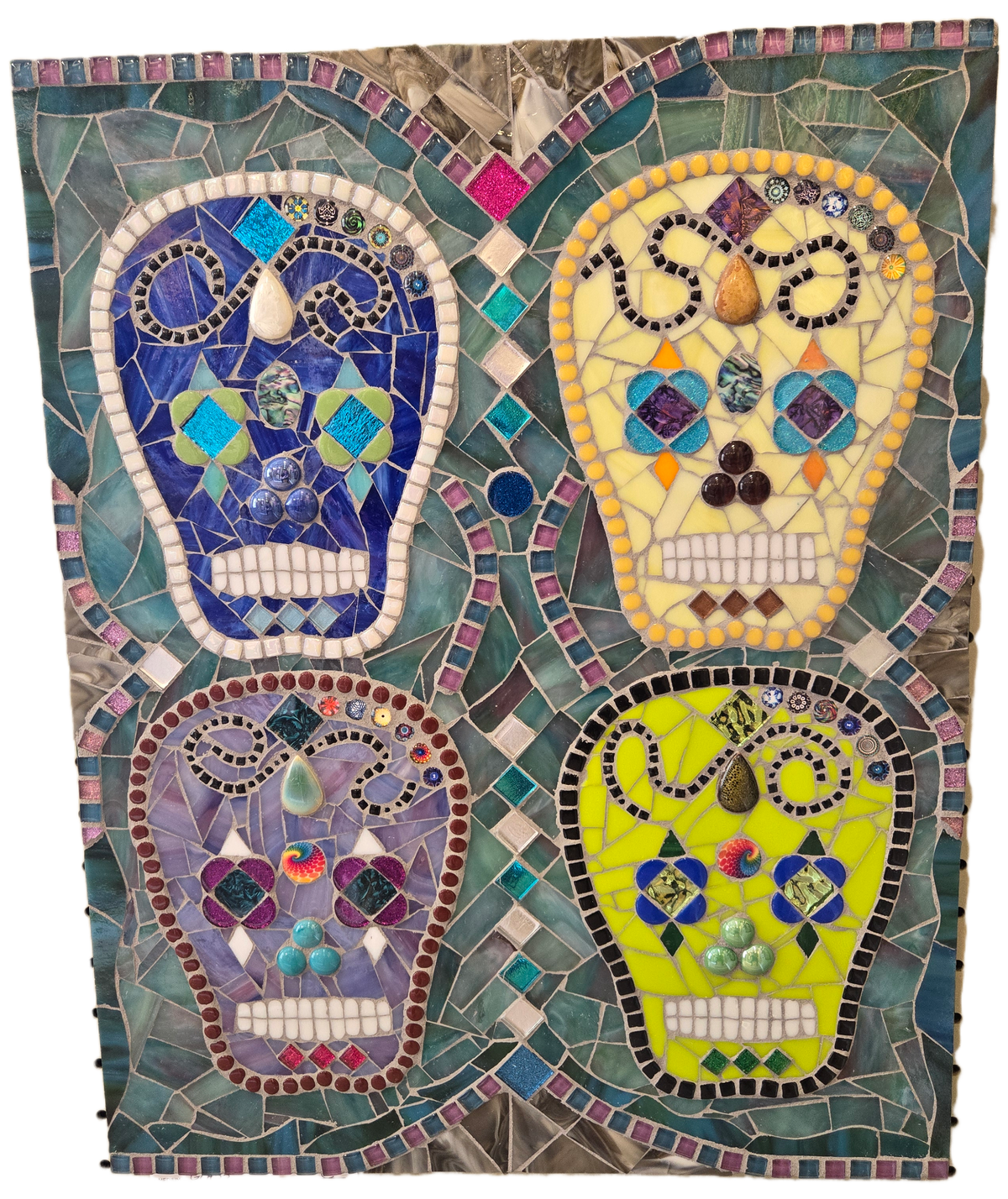 Cuatro calaveras