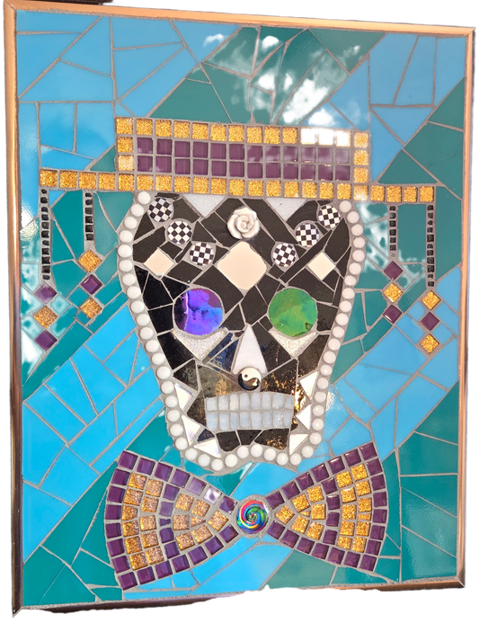 Calavera de caramelo con sombrero
