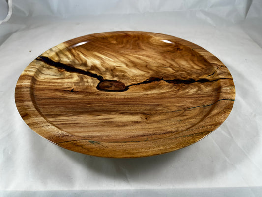 Bowl - Honey Locust wood with blue resin