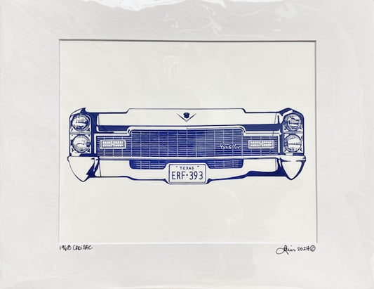 Impresión de Cadillac de 1968