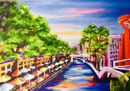 San Antonio, Texas/ set of 2 Greeting Cards