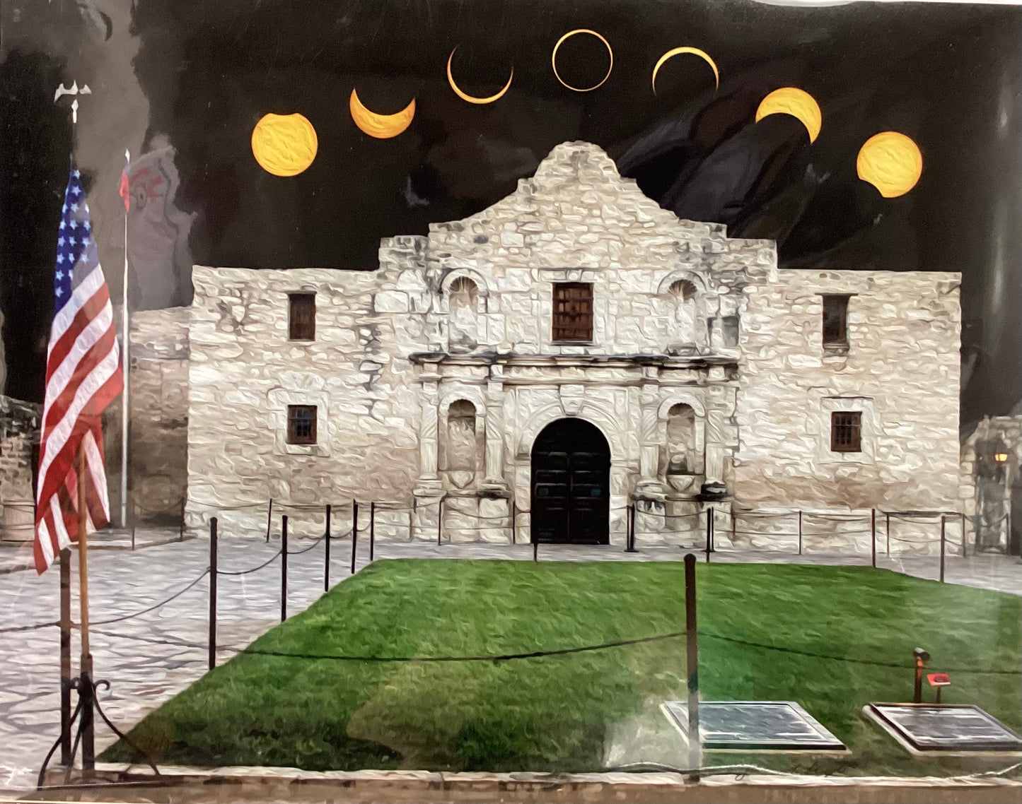 Alamo Solar Eclipse
