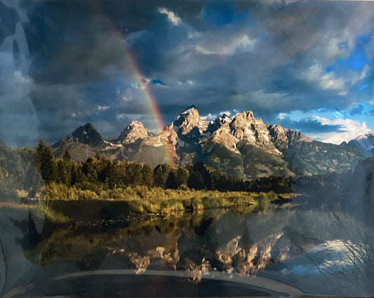 Arcoíris sobre los Tetons