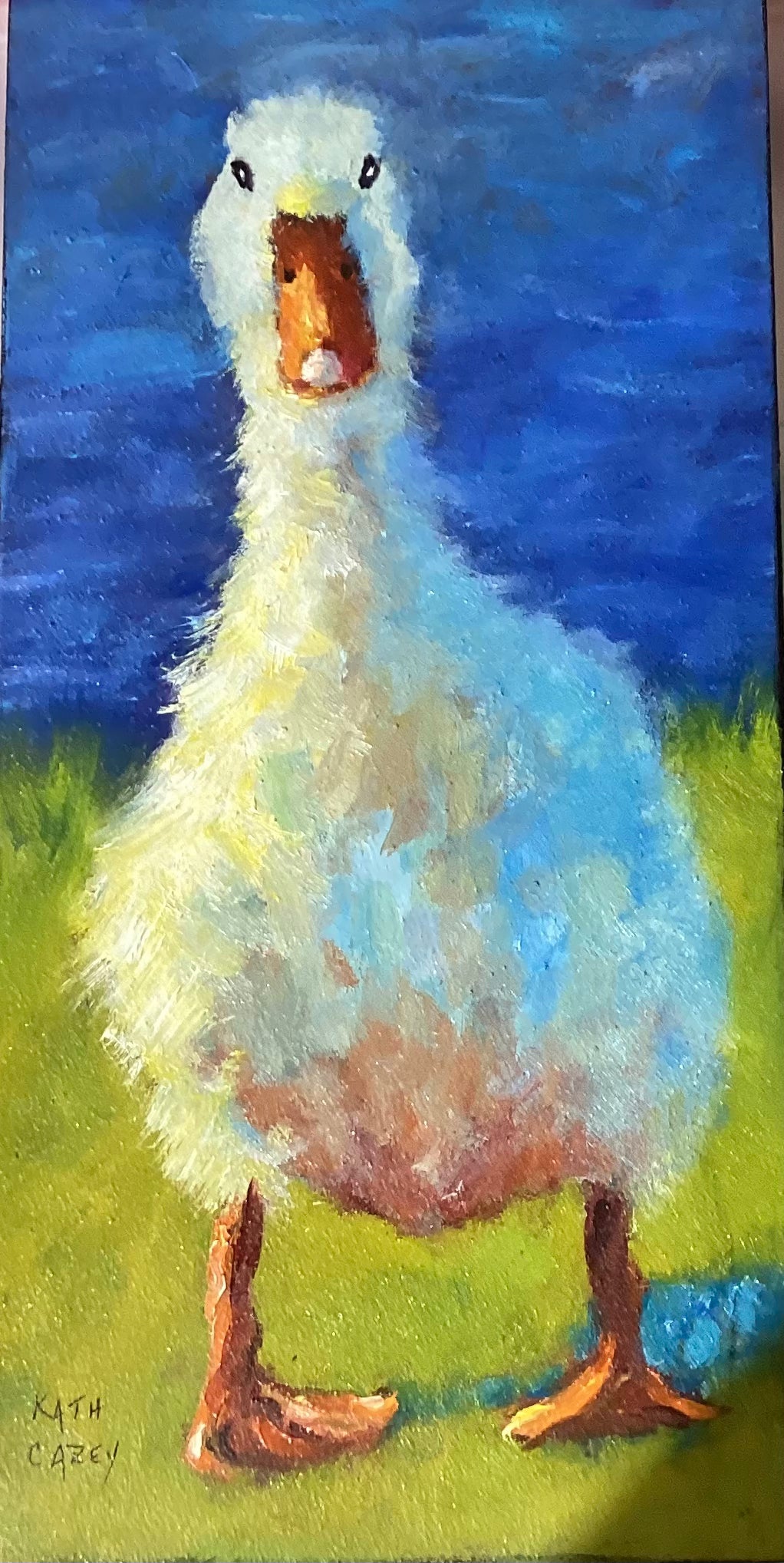 Pato Juan del paseo fluvial