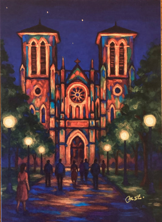 Greeting Card / Saint Fernando Cathedral - San Antonio