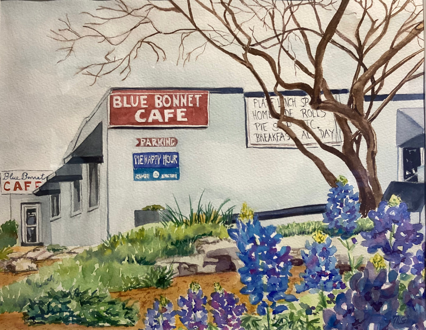 Bluebonnet Cafe, Marble Falls, TX