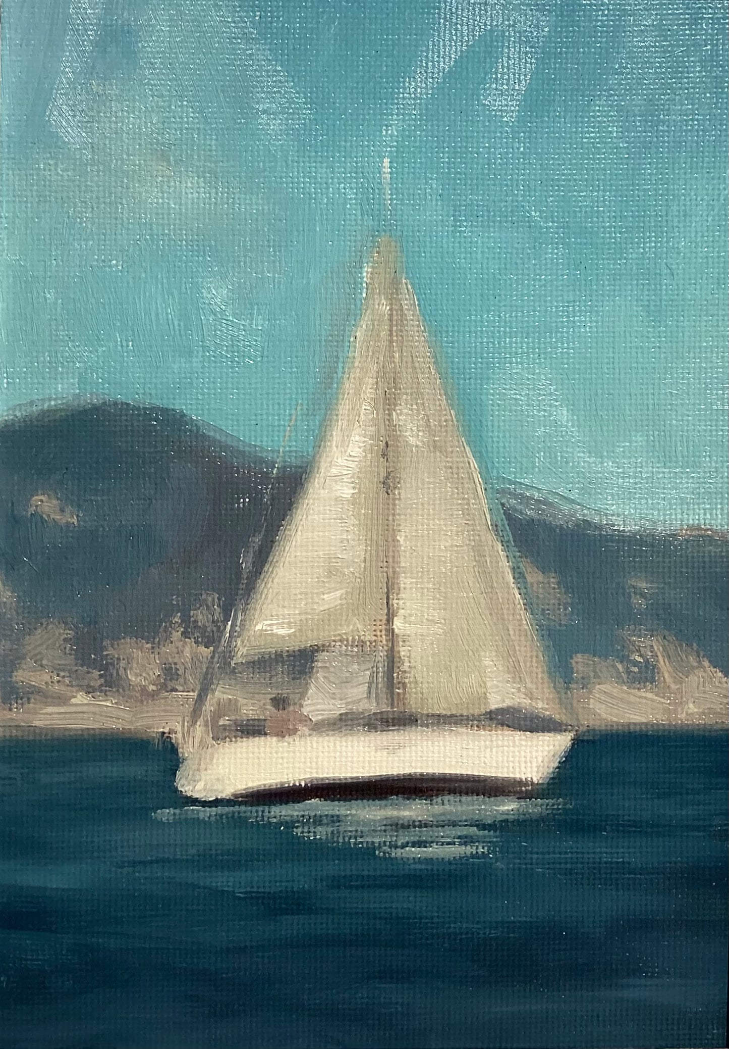 Cinque Terre Sailboat