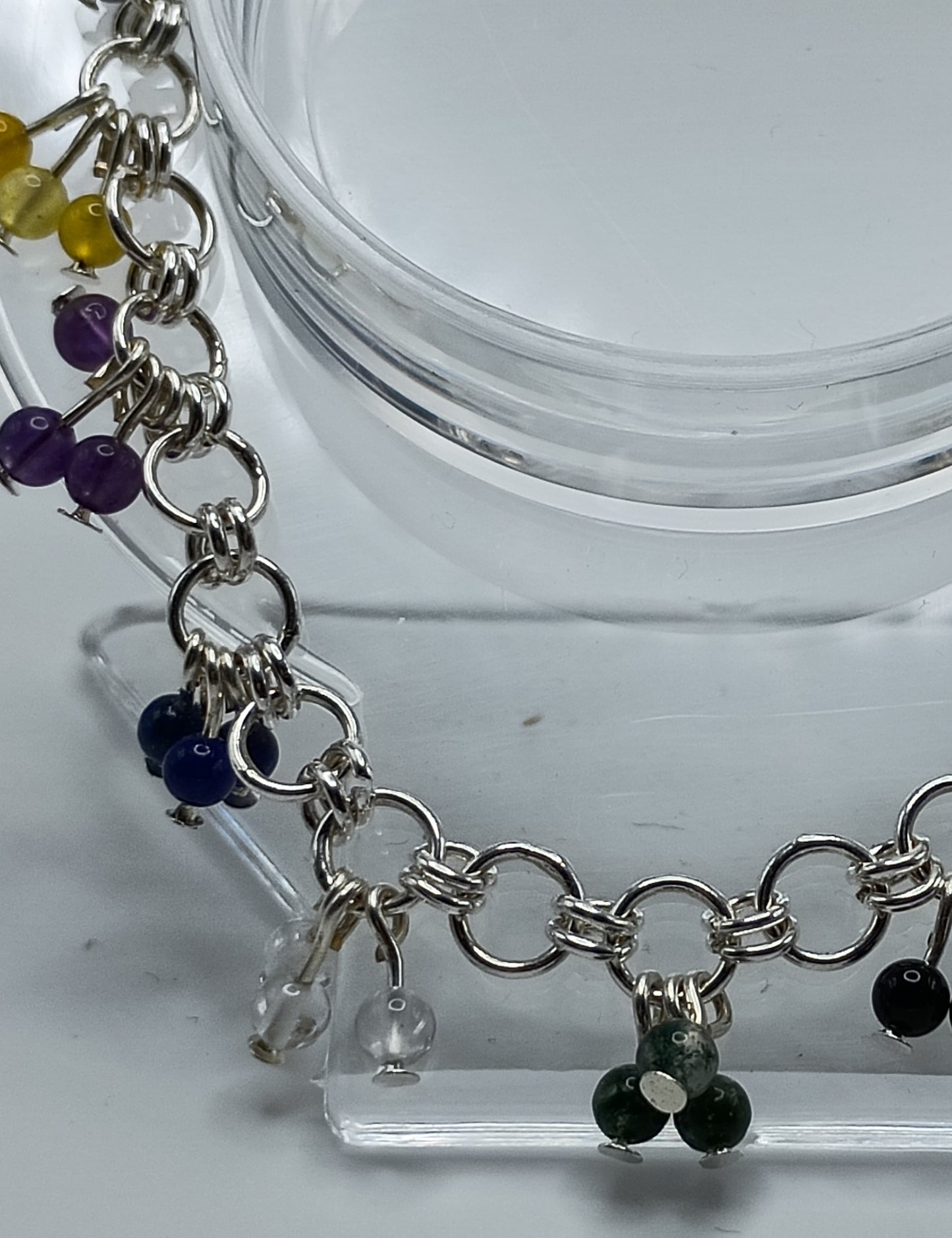 Semi-precious gem bracelet