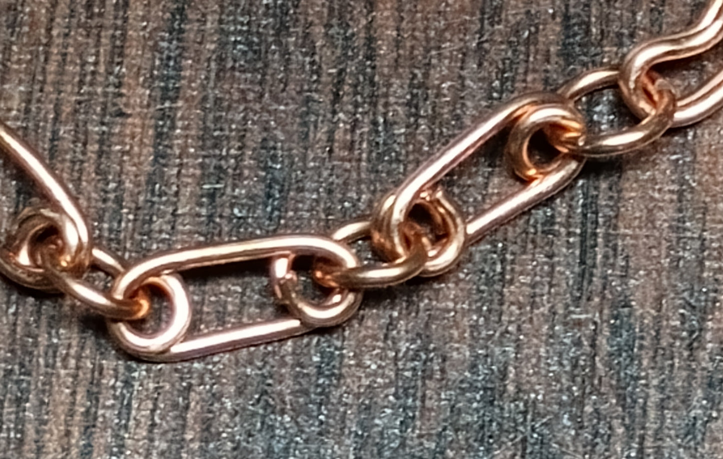 Pulsera de eslabones de cobre 