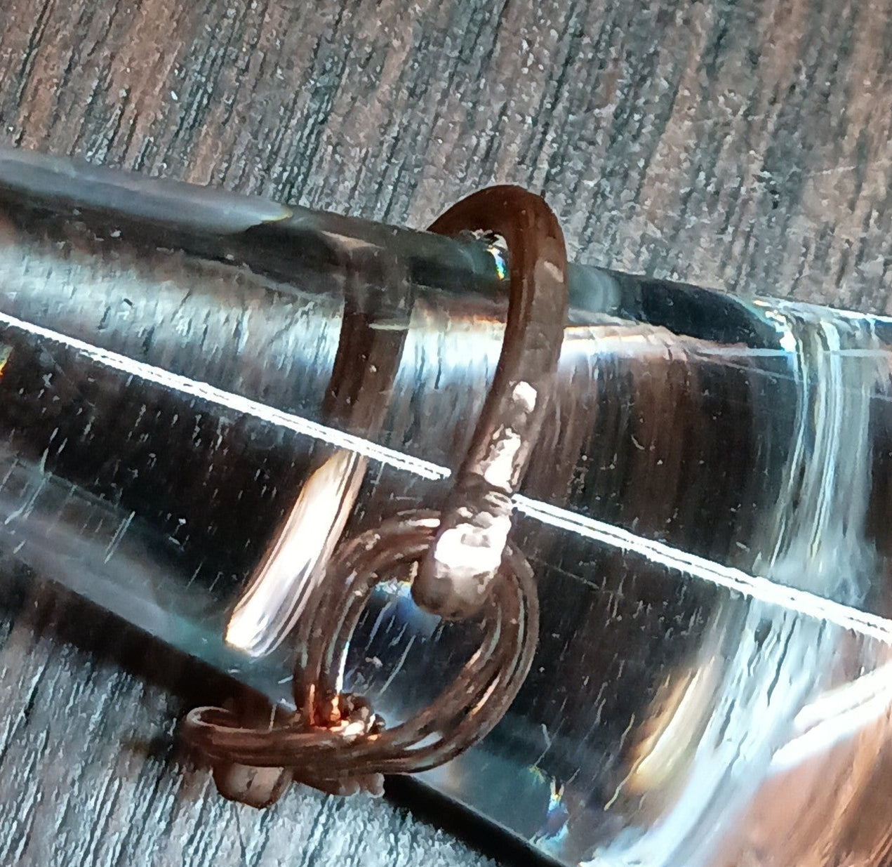 Copper Infinity Ring