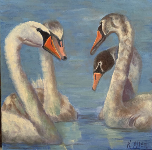 Family Gathering - Giclee print
