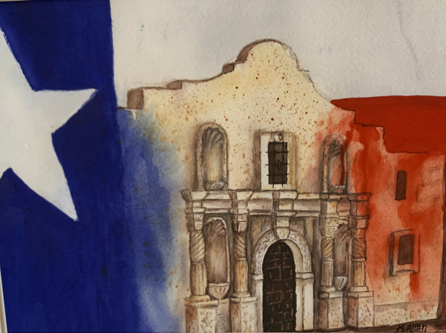 Sacrificio - Reproducción giclée enmarcada - 11 x 14