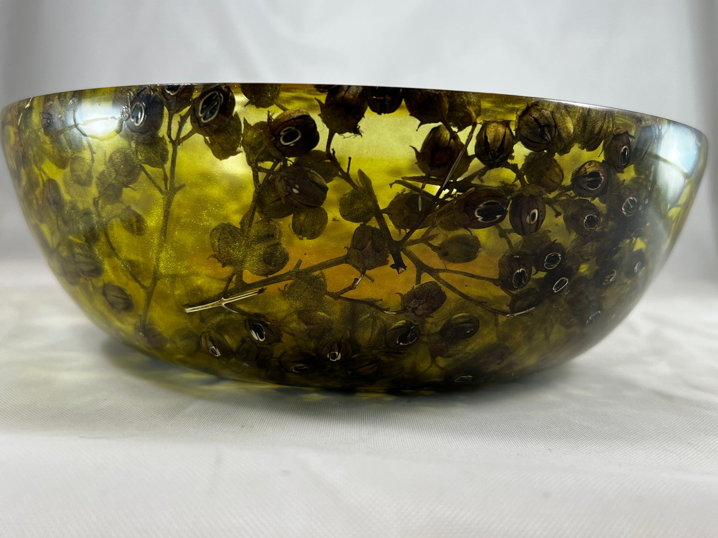 Bowl - Crepe Myrtle Seeds & Resin