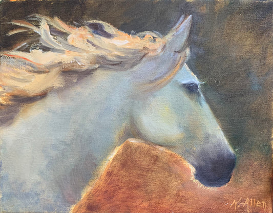 Golden Mane - Giclee print