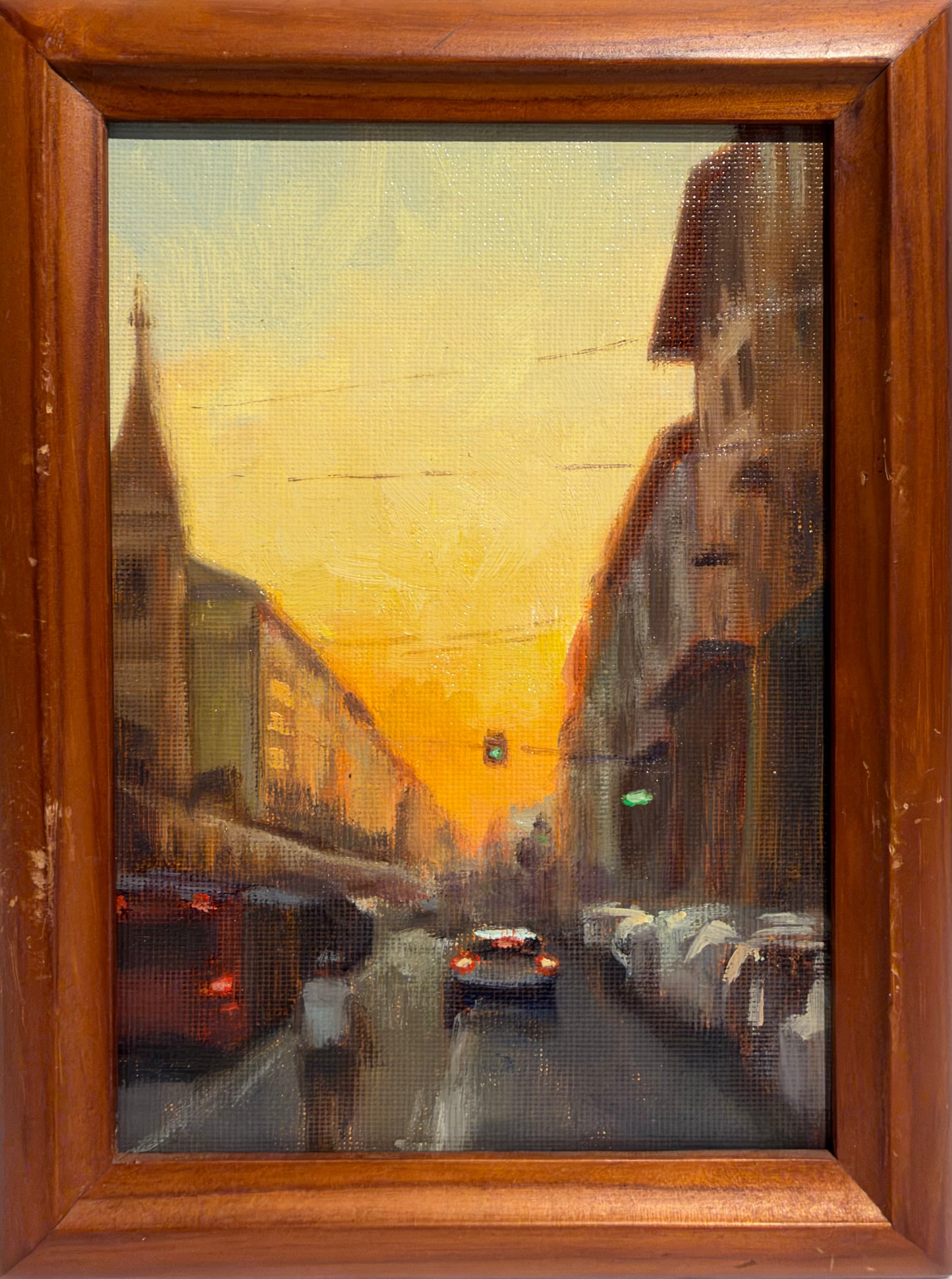 Cityscape at Sunset
