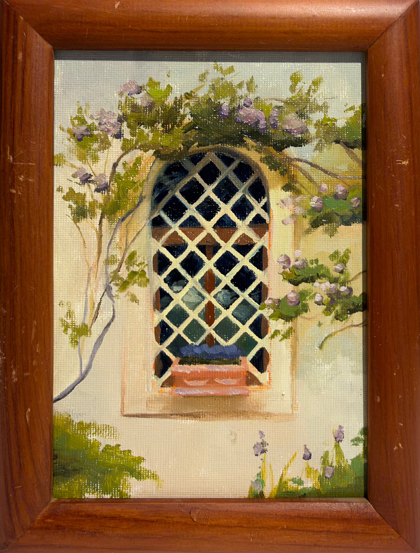 Rose Garden Window