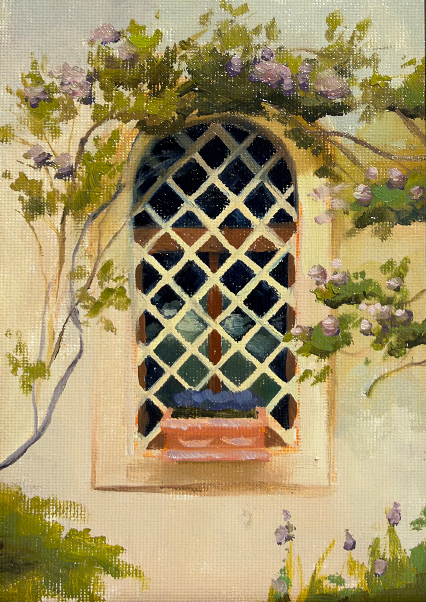 Rose Garden Window