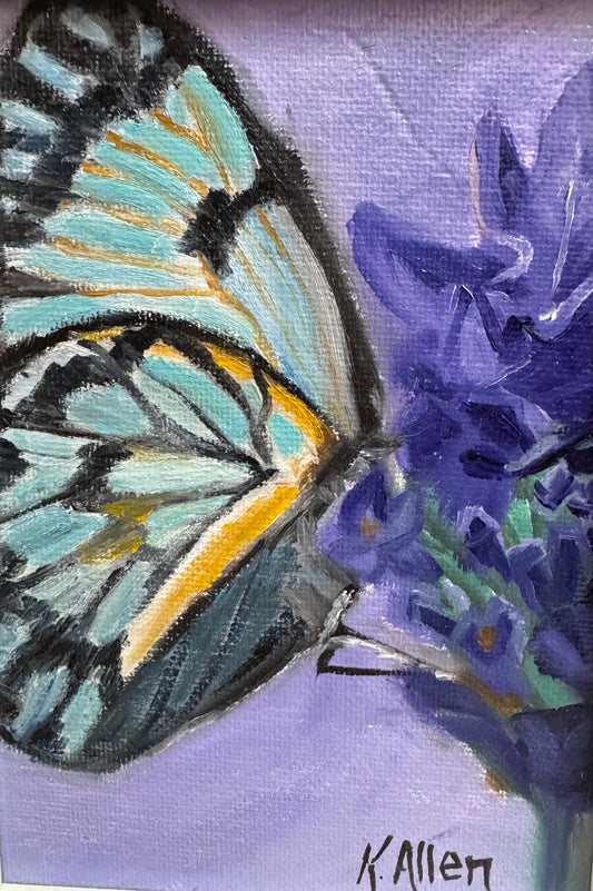 Butterfly and Lavender