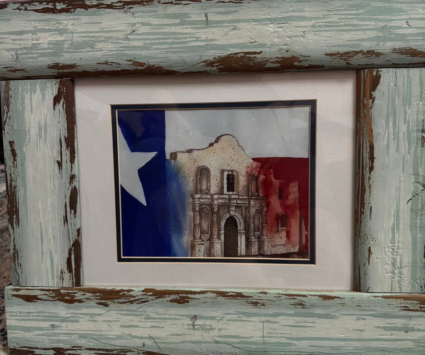 Sacrificio - Reproducción giclée enmarcada - 11 x 14